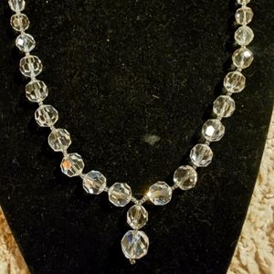 Antique Crystal necklace